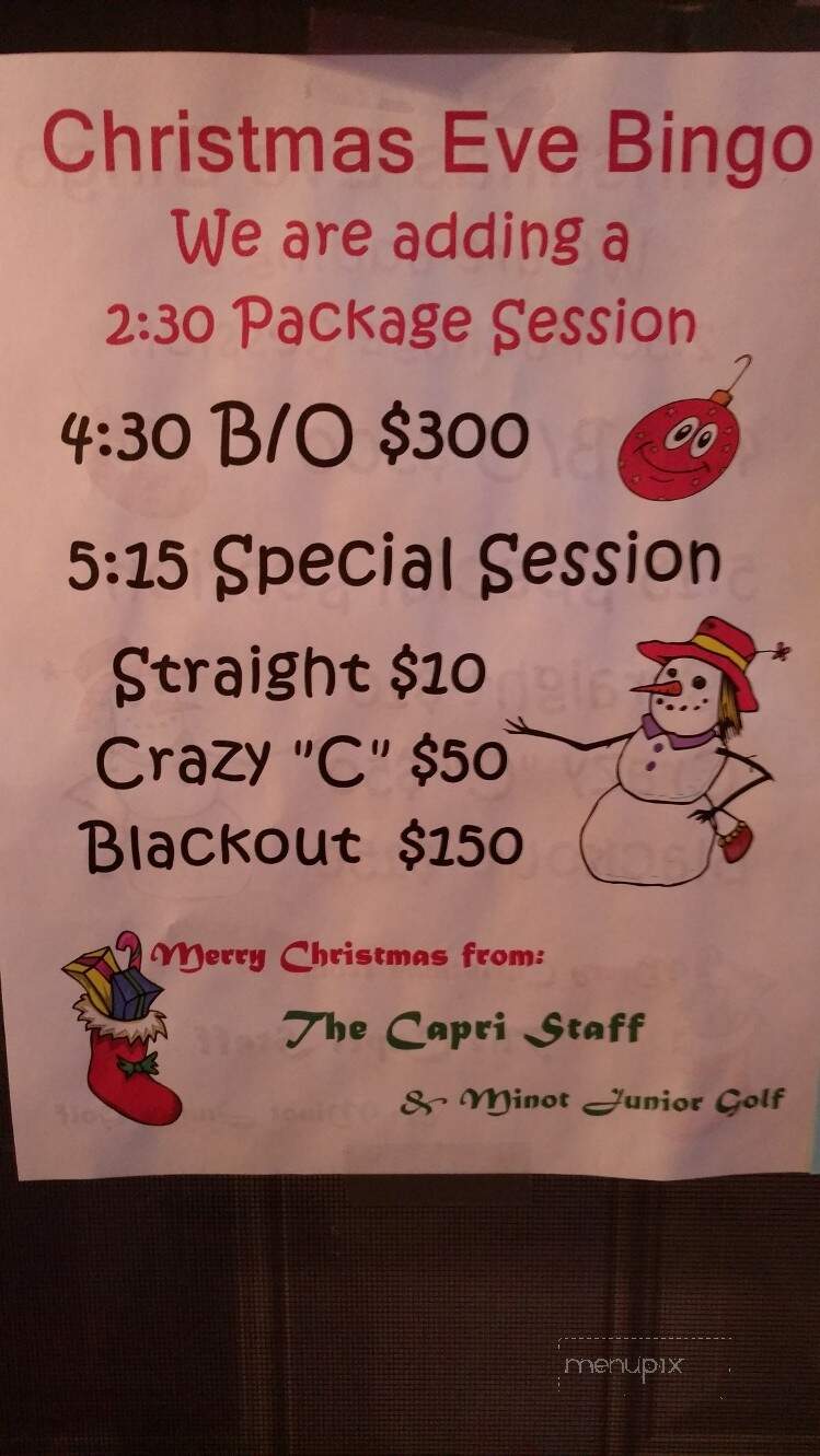 Capri Bar - Minot, ND