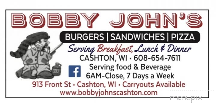 Bobby John's - Cashton, WI